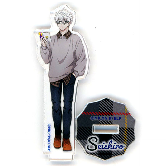 Seishiro Nagi Blue Lock Autumn of Reading Mini Acrylic Stand Bundle Bonus for Anisugar Cannele Single Item [USED]