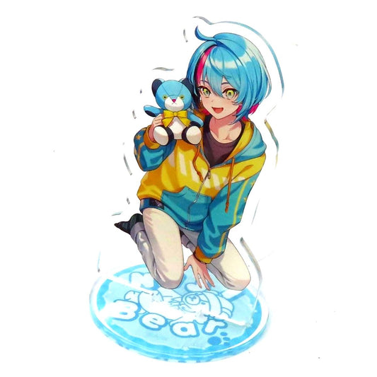 Kyo Kaneko Virtual YouTuber Nijisanji Acrylic Stand Vol.1 & NIJISANJI EN NIJI Bear Vol.1 [USED]