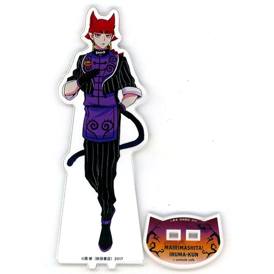 Opera BIG Acrylic Stand Welcome to Demon School! Iruma-kun x Makai no Shuyaku wa Wareware da! x animatecafe Part 2 [USED]