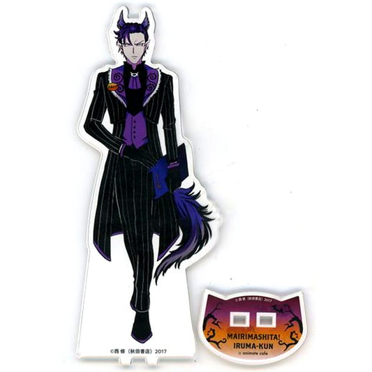Naberius Kalego Welcome to Demon School! Iruma-kun x Makai no Shuyaku wa Wareware da! x animatecafe Part 2 BIG Acrylic Stand [USED]