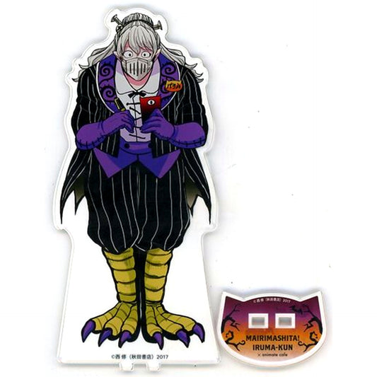 Shichiro Balam BIG Acrylic Stand Welcome to Demon School! Iruma-kun x Makai no Shuyaku wa Wareware da! x animatecafe Part 2 [USED]