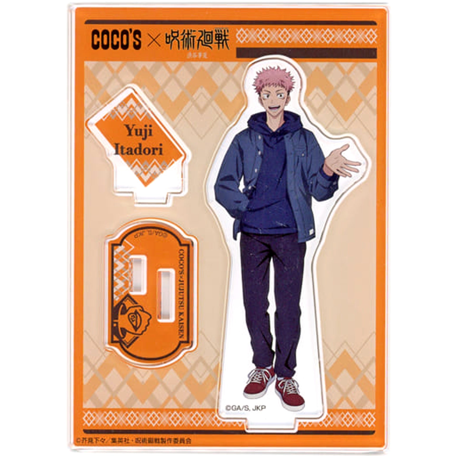 Jujutsu Kaisen Season 2 Shibuya Incident x Coco's Campaign Original Acrylic Stand Panel Yuji Itadori Acrylic Stands [USED]