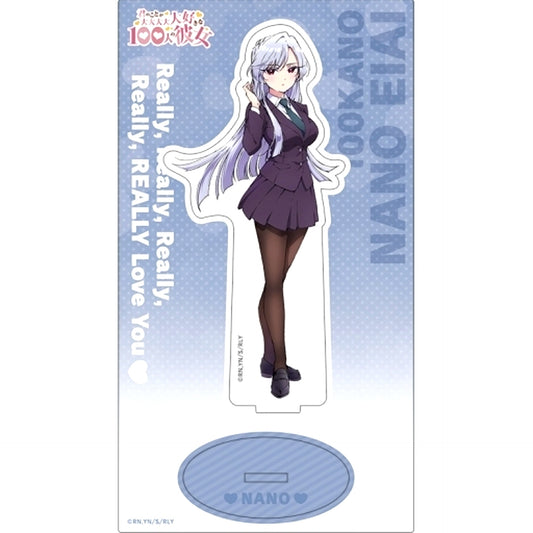Nano Eiai Acrylic Stand The 100 Girlfriends Who Really, Really, Really, Really, Really Love You [USED]