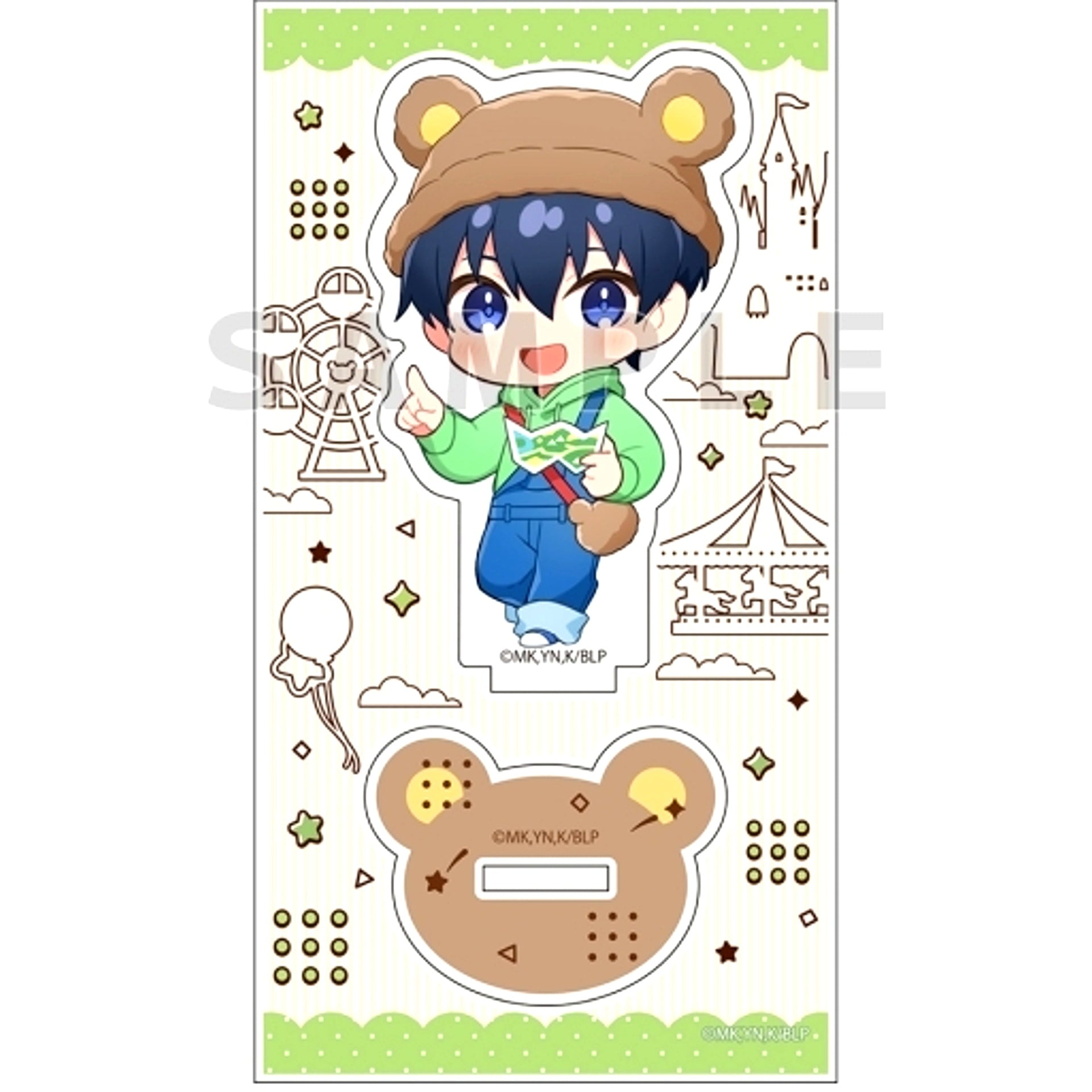 Yoichi Isagi Amusement Park Acrylic Stand Blue Lock [USED]