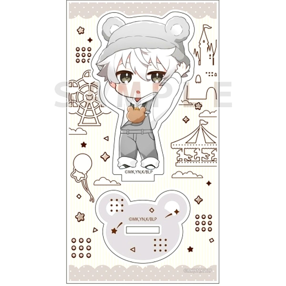 Seishiro Nagi Amusement Park Acrylic Stand Blue Lock [USED]