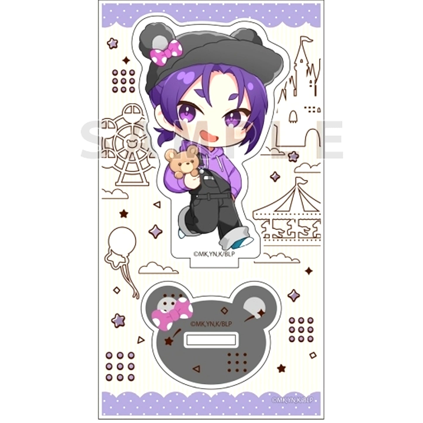 Reo Mikage Amusement Park Acrylic Stand Blue Lock [USED]