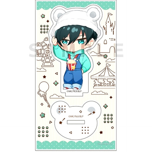 Rin Itoshi Amusement Park Acrylic Stand Blue Lock [USED]