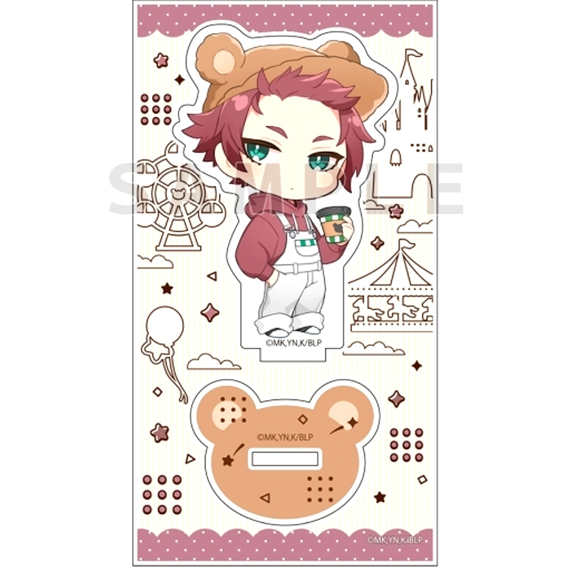 Sae Itoshi Amusement Park Acrylic Stand Blue Lock [USED]