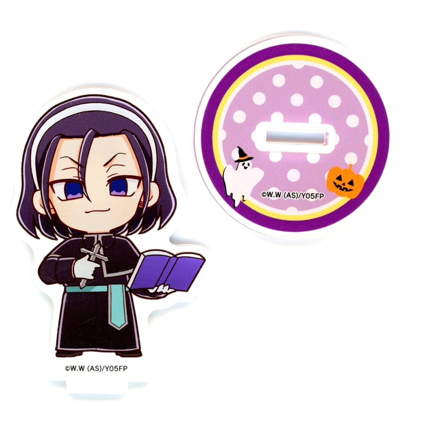 Jinpachi Todo Yowamushi Pedal LIMIT BREAK x PRINCESS CAFE Mini Character Acrylic Stand B Halloween [USED]