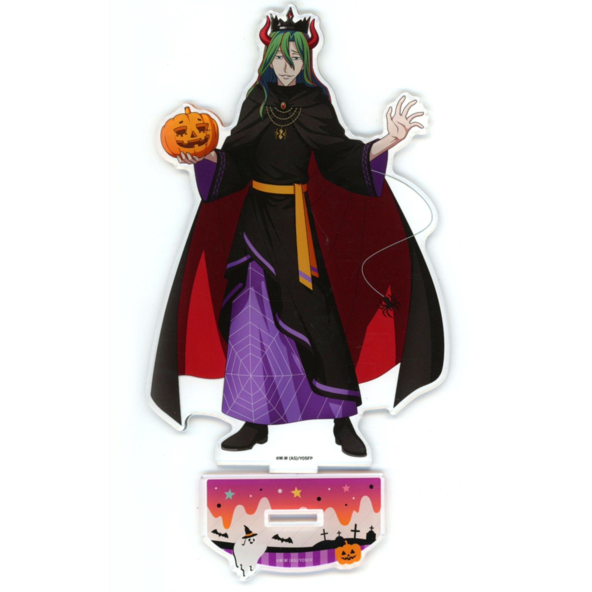 Yusuke Makishima Acrylic Stand Halloween Yowamushi Pedal LIMIT BREAK x PRINCESS CAFE [USED]