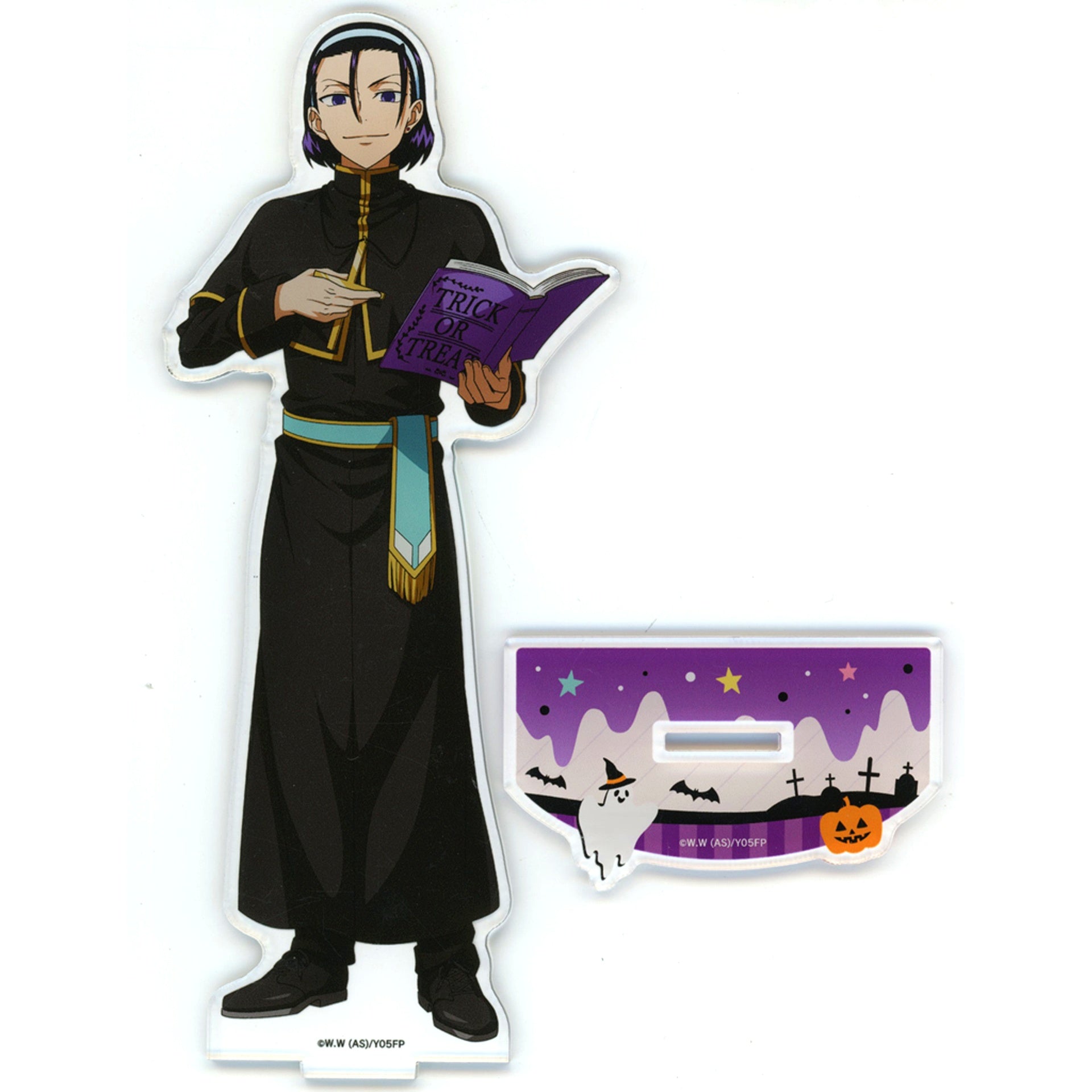 Jinpachi Todo Acrylic Stand Halloween Yowamushi Pedal LIMIT BREAK x PRINCESS CAFE [USED]