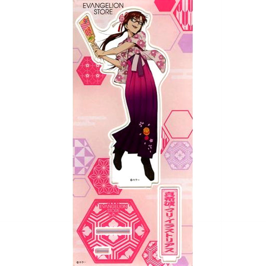 Mari Makinami Illustrious Formal Attire Feather Shuttlecock Acrylic Stand Evangelion EVANGELION STORE [USED]
