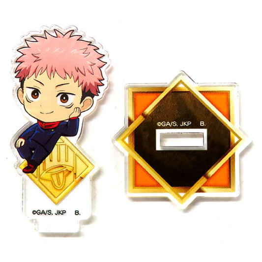 Yuji Itadori Jujutsu Kaisen Chokonto Nokkari Mini Chara Acrylic Stand [USED]