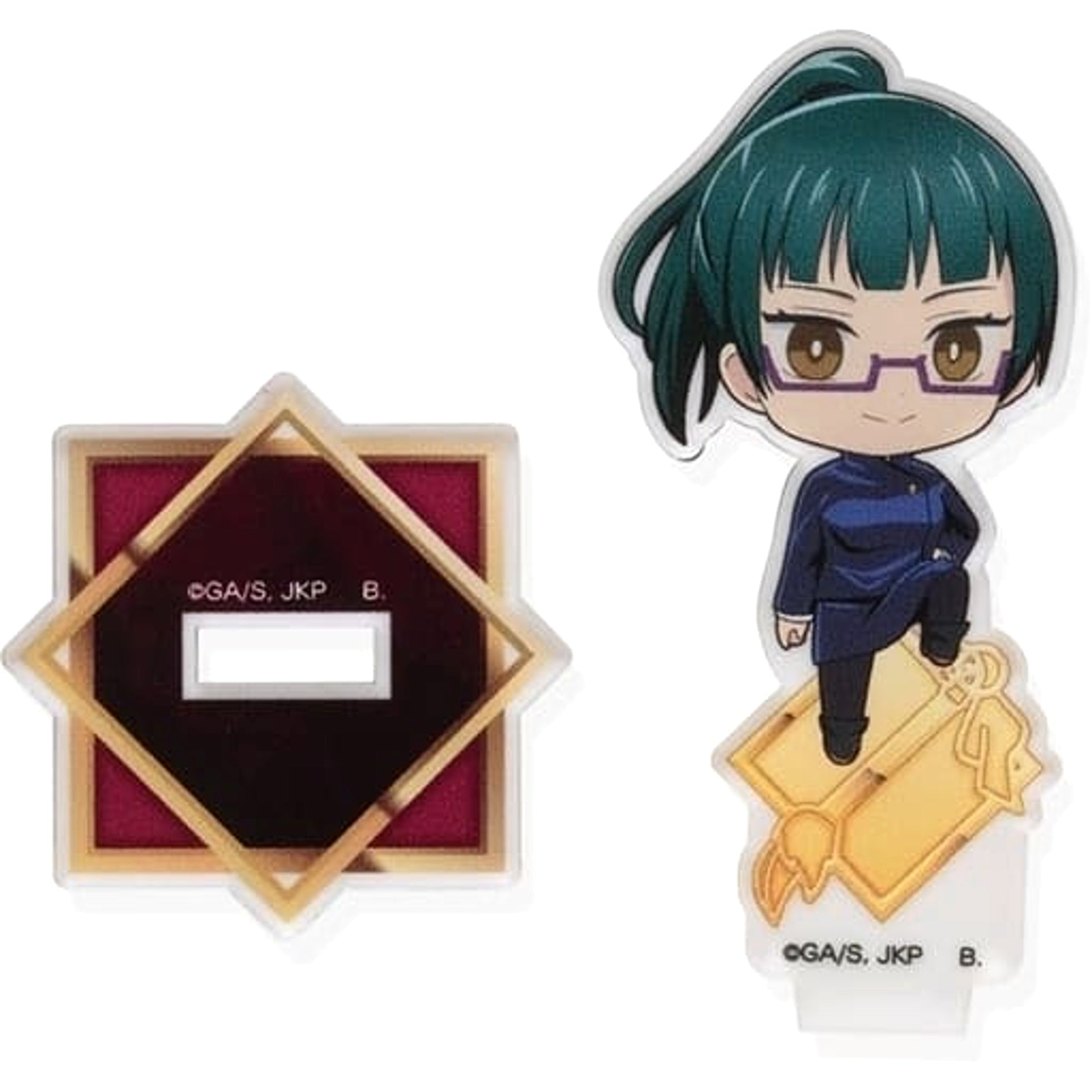 Jujutsu Kaisen Maki Zenin Chokon to Nokkari Mini Character Acrylic Stand Acrylic Stands [USED]