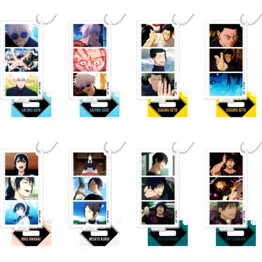 Set of 8 Famous Scene Acrylic Stand Keychain Jujutsu Kaisen Season 2 Hidden Inventory Premature Death [USED]