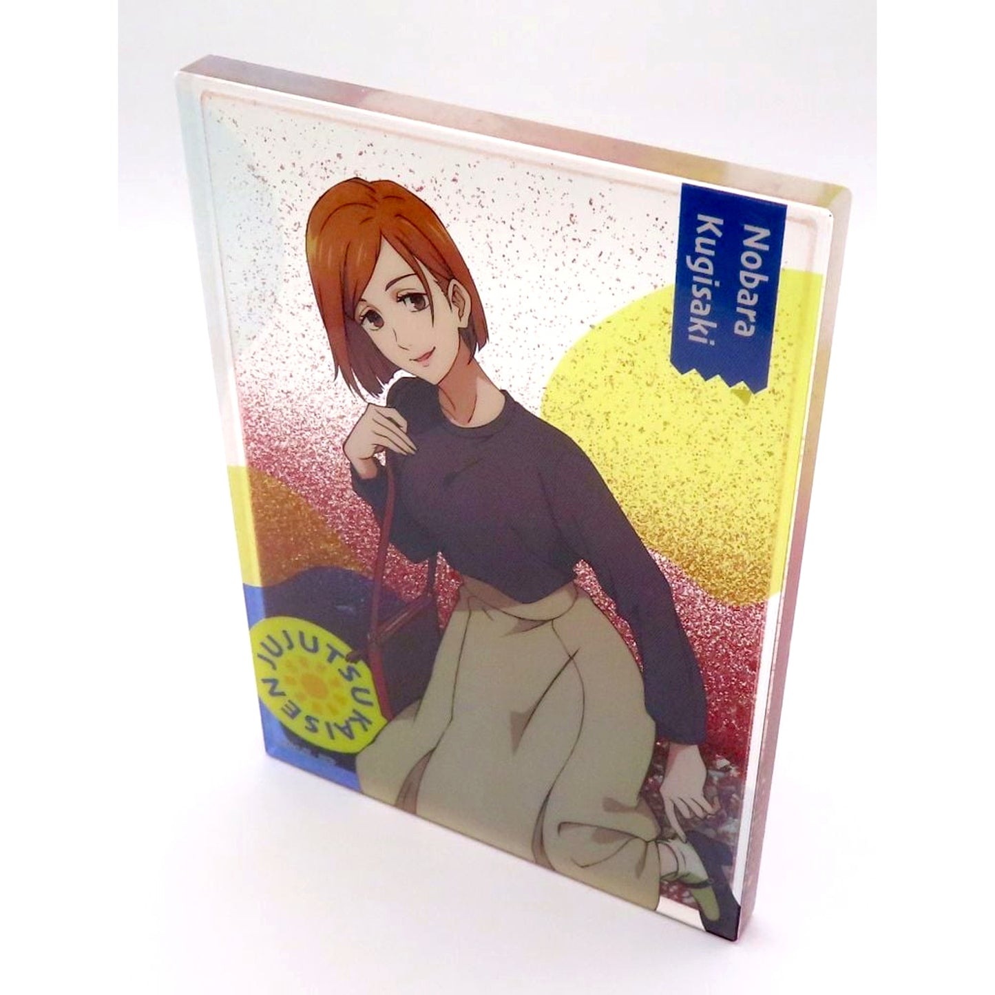 Nobara Kugisaki Oil-in Glitter Acrylic Block Holiday Ver. Jujutsu Kaisen - Marui POP UP SHOP - [USED]