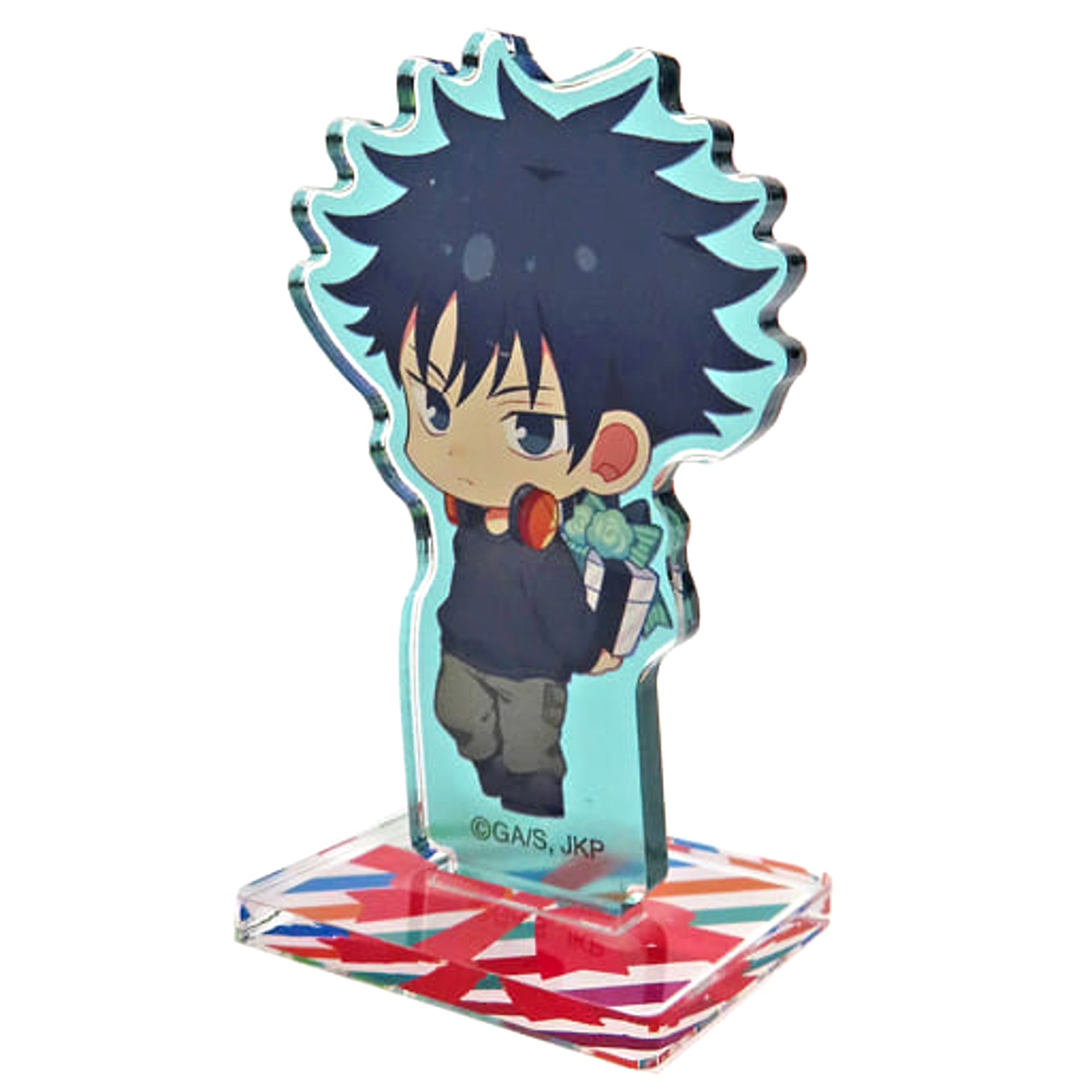 Jujutsu Kaisen Marui POP UP SHOP Megumi Fushiguro Trading Mini Acrylic Stand Present ver. Acrylic Stands [USED]