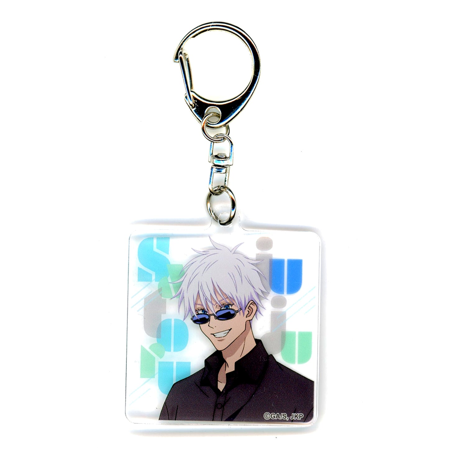 Satoru Gojo Holiday Ver. Jujutsu Kaisen Marui Pop Up Shop Trading Acrylic Keychain [USED]