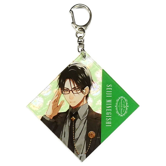 Collar x Malice Seiji Minegishi Acrylic Keychain Dessert De Otomate Otomate Fan Event 2021 Acrylic Keychain Prize Keychains [USED]