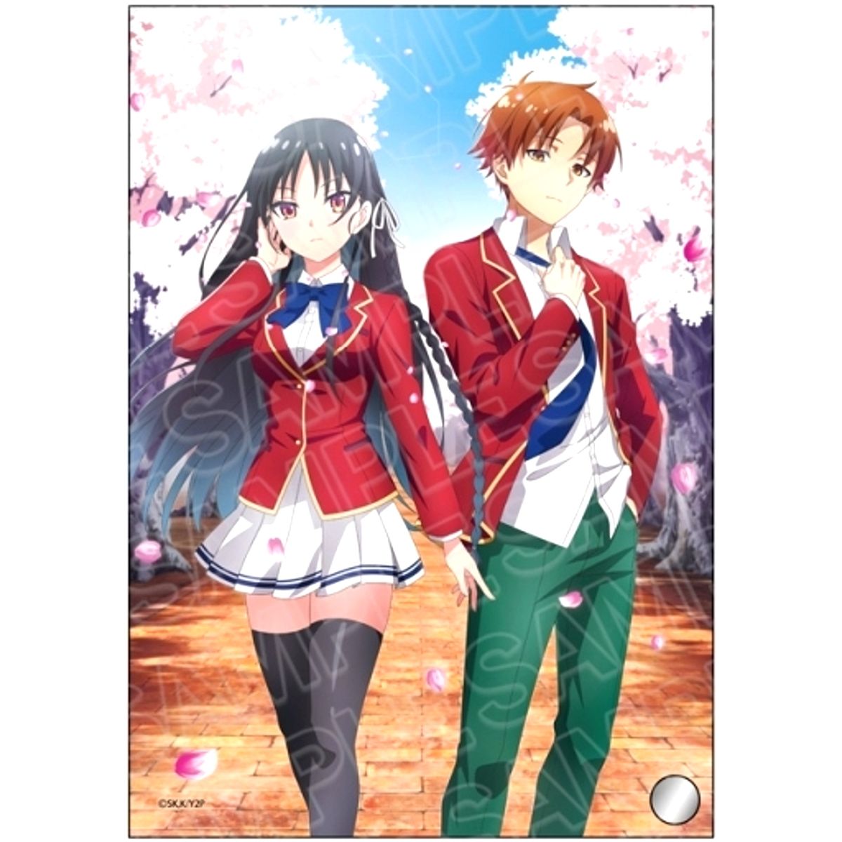 Kiyotaka Ayanokoji, Suzune Horikita A Mini Acrylic Art Classroom of the Elite 2nd Season [USED]