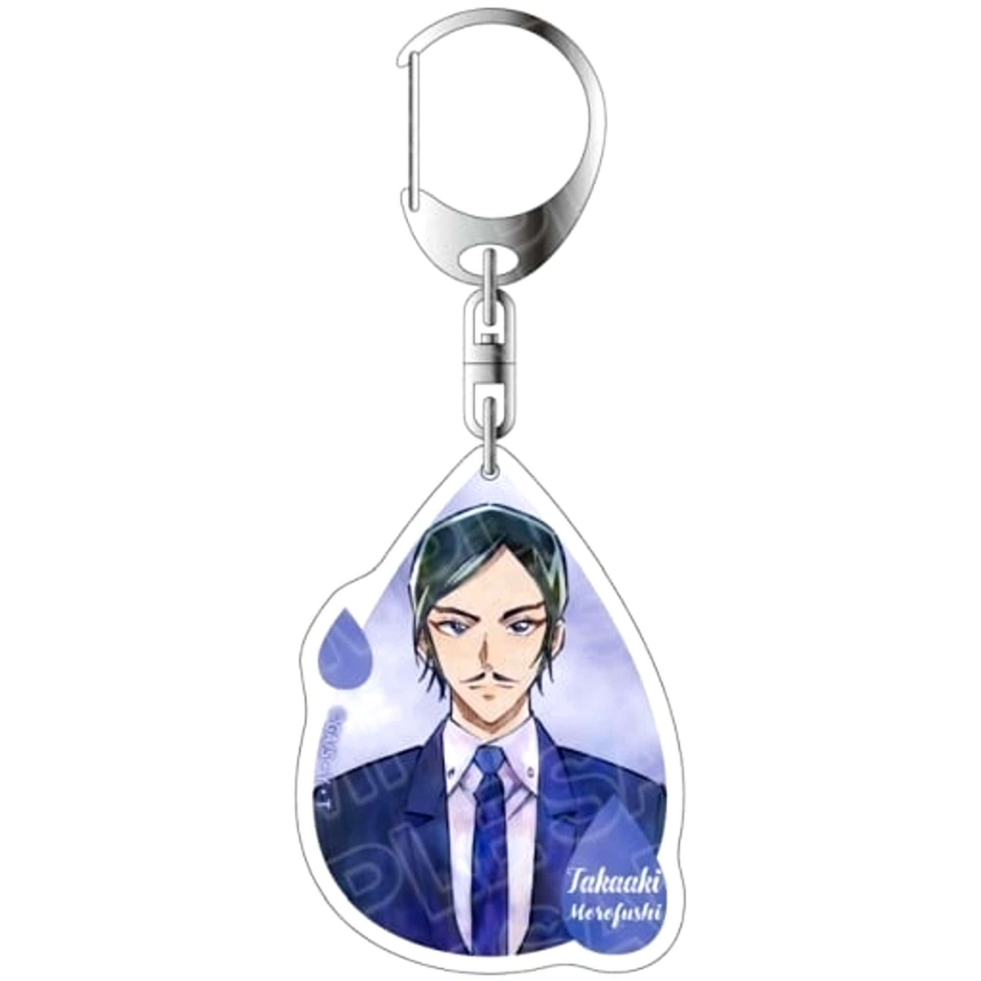 Takaaki Morofushi Rain Ver. Detective Conan Acrylic Keychain PALE TONE series [USED]