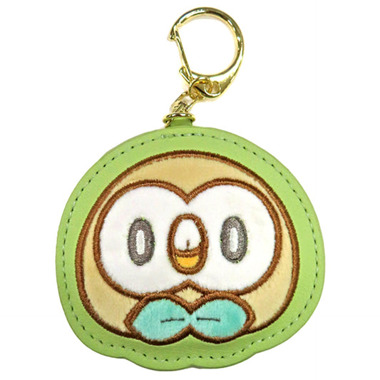 Rowlet Pokemon Pokepeace Fluffy Keychain [USED]