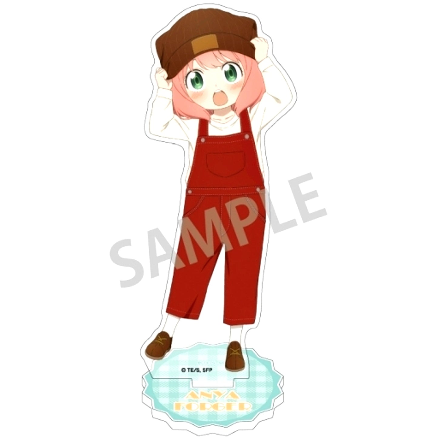 Anya Forger Overalls Fashion Show SPY x FAMILY Acrylic Stand [USED]
