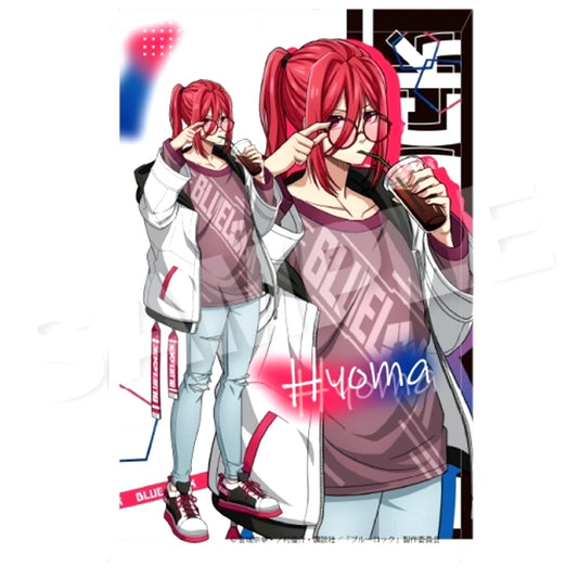 Hyoma Chigiri Tactical Ver. Acrylic Block Blue Lock [USED]