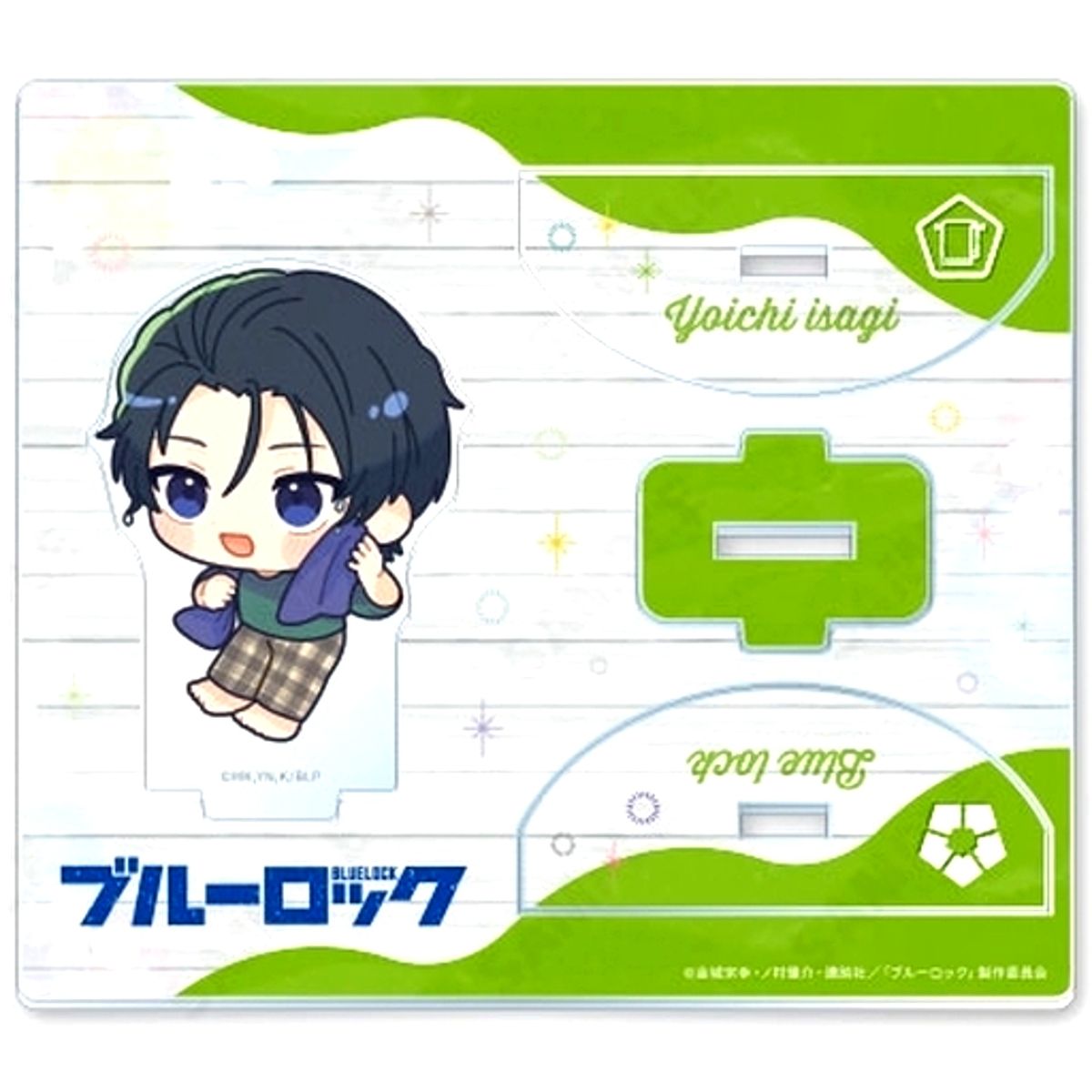 Yoichi Isagi No.1 Blue Lock Dekopachi! Yuratsun Acrylic Stand [USED]