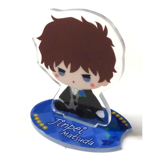 Sega Lucky Kuji ONLINE Detective Conan White & Black Jinpei Matsuda Acrylic Stand Prize D-10 Acrylic Stands [USED]