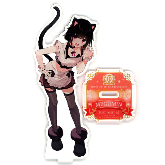 Megumin A-2 Prize Kujibikido KonoSuba 10th Anniv Online Kuji Acrylic Figure [USED]