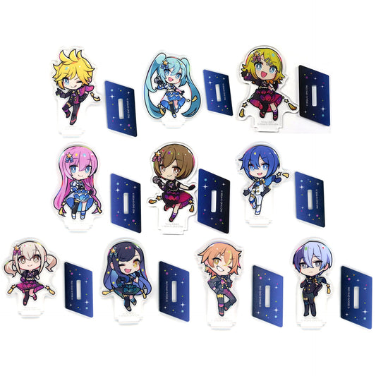 Hatsune Miku: Colorful Stage! Hatsune Miku & Others All 10 Types Set Mini Character Acrylic Stand Collection A Colorful Live 3rd Evolve Limited Acrylic Stands [USED]