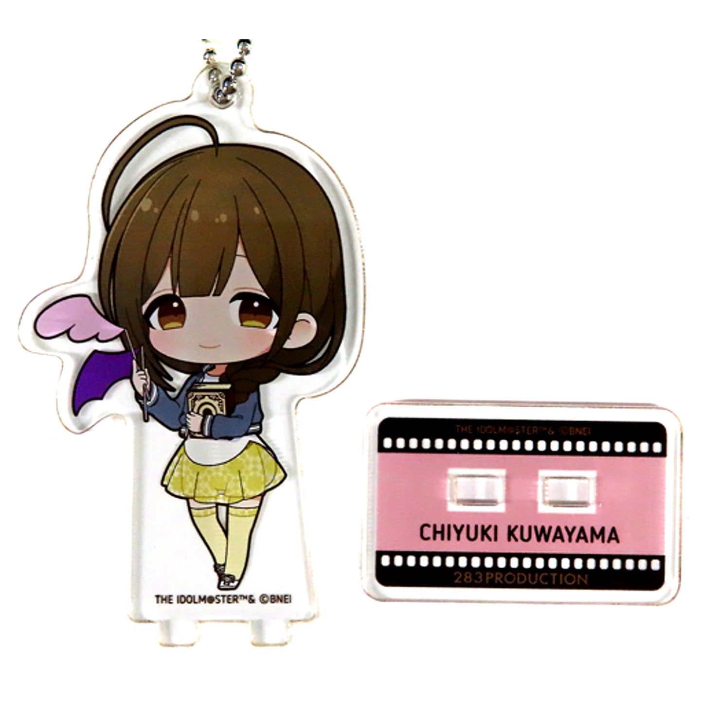 Chiyuki Kuwayama THE IDOLM@STER SHINY COLORS Trading Acrylic Stand Keychain Movie Shooting ver. Group 1 animatecafe [USED]