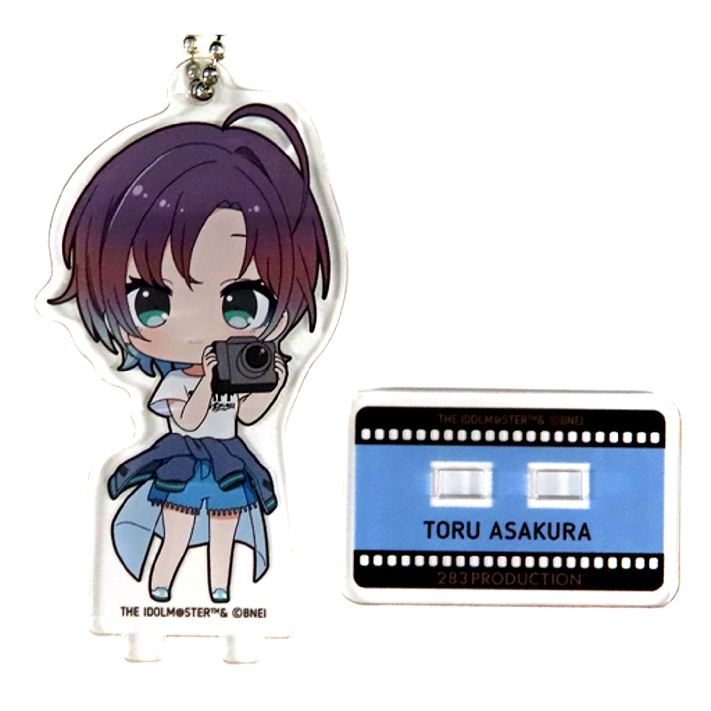 Toru Asakura THE IDOLM@STER SHINY COLORS Trading Acrylic Stand Keychain Movie Shooting ver. Group 2 animatecafe [USED]