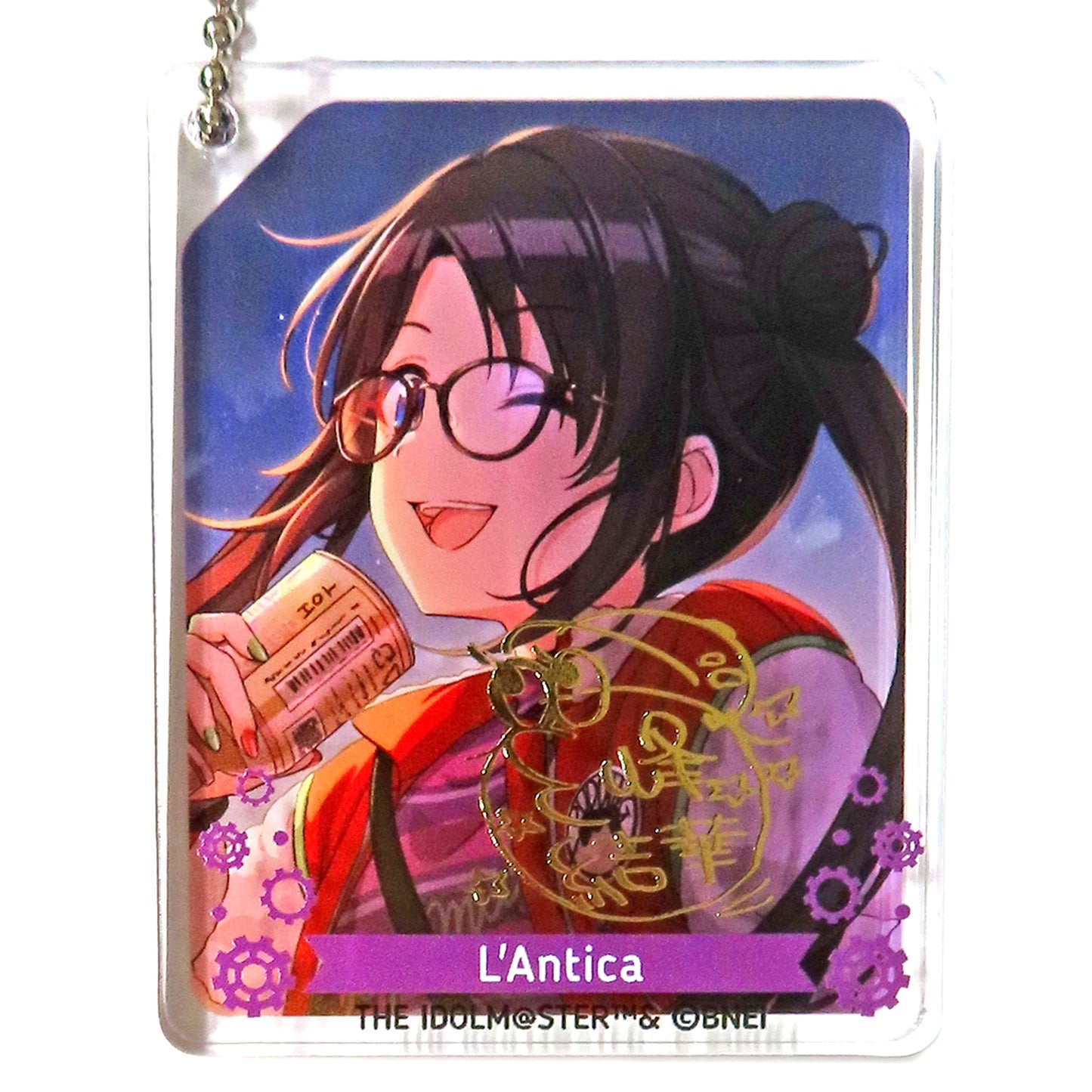 Yuika Mitsumine The Idolmaster Shiny Colors CoLotta Acrylic Plate Keychain Vol.5 Group 1 Rare animatecafe [USED]