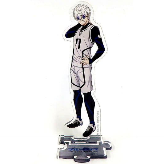 Seishiro Nagi Illustration Acrylic Stand Bonus for Blu-ray Blue Lock Special Limited Edition Animate All Volumes Bonus Single Item [USED]