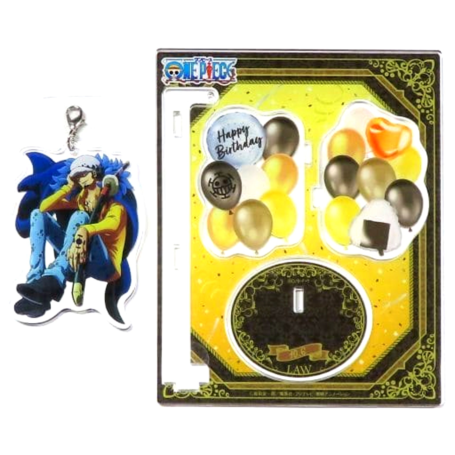 Trafalgar Law One Piece 2023 Birthday Wobbly Acrylic Stand Mugiwara Store Limited [USED]