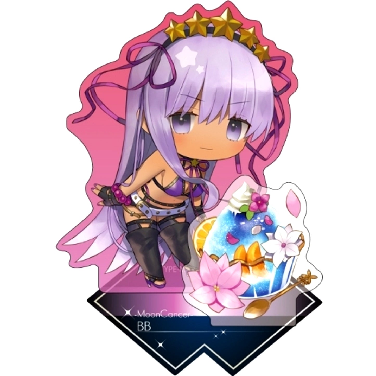 Moon Cancer / BB Fate/Grand Order Charatoria Acrylic Stand [USED]