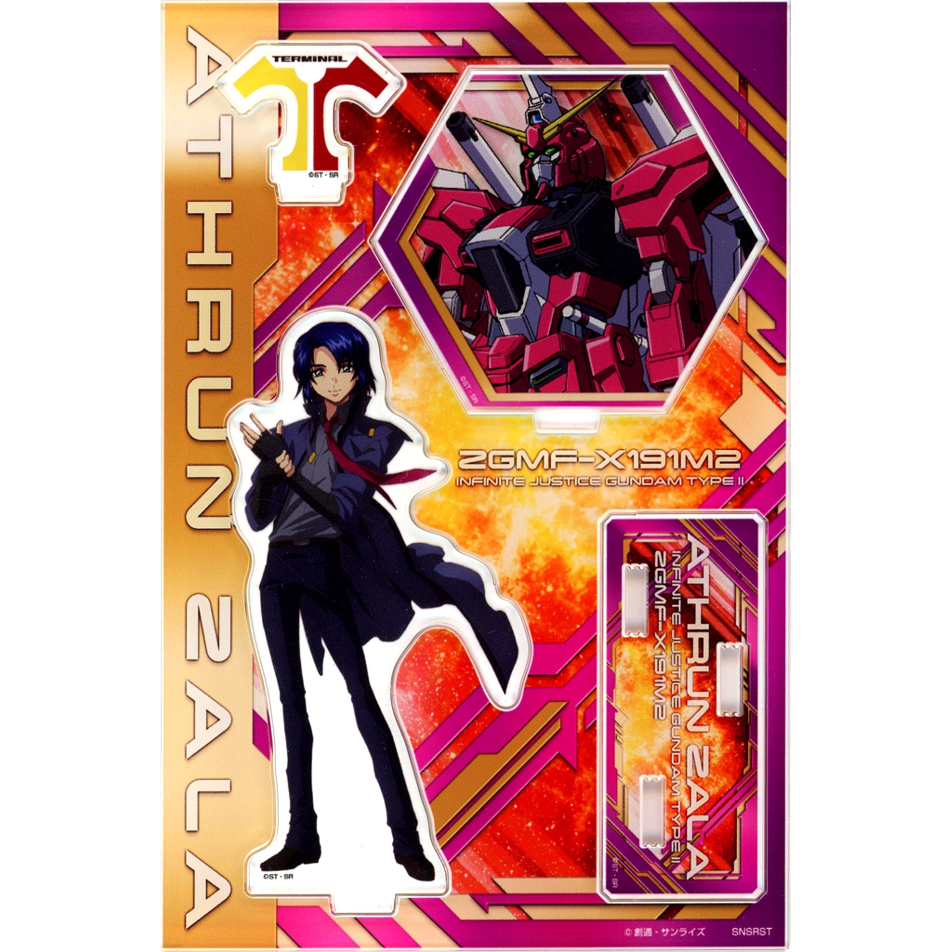 Athrun Zala Mobile Suit Gundam SEED FREEDOM Acrylic Stand Prize C [USED]