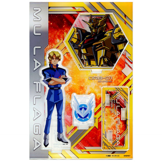 Mu La Flaga Mobile Suit Gundam SEED FREEDOM Acrylic Stand Prize H [USED]