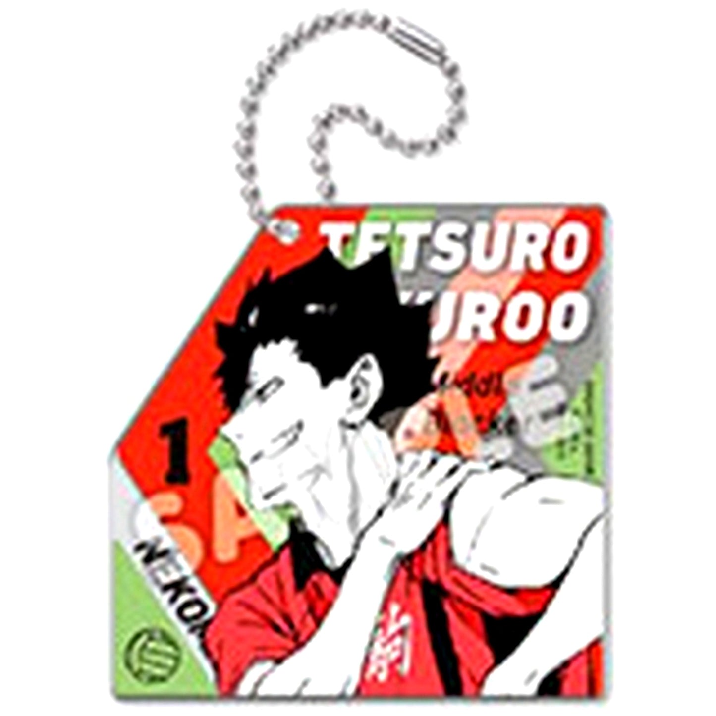 Tetsuro Kuroo Haikyu!! Portrait Style Decorate Acrylic Keychain [USED]