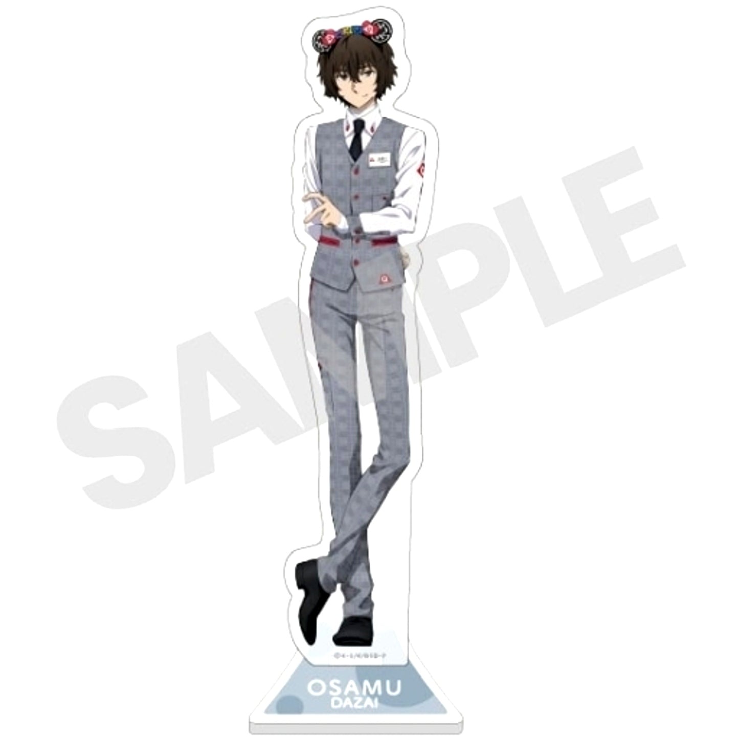 Osamu Dazai Bungo Stray Dogs in Fuji-Q Highland Illustration Acrylic Stand [USED]
