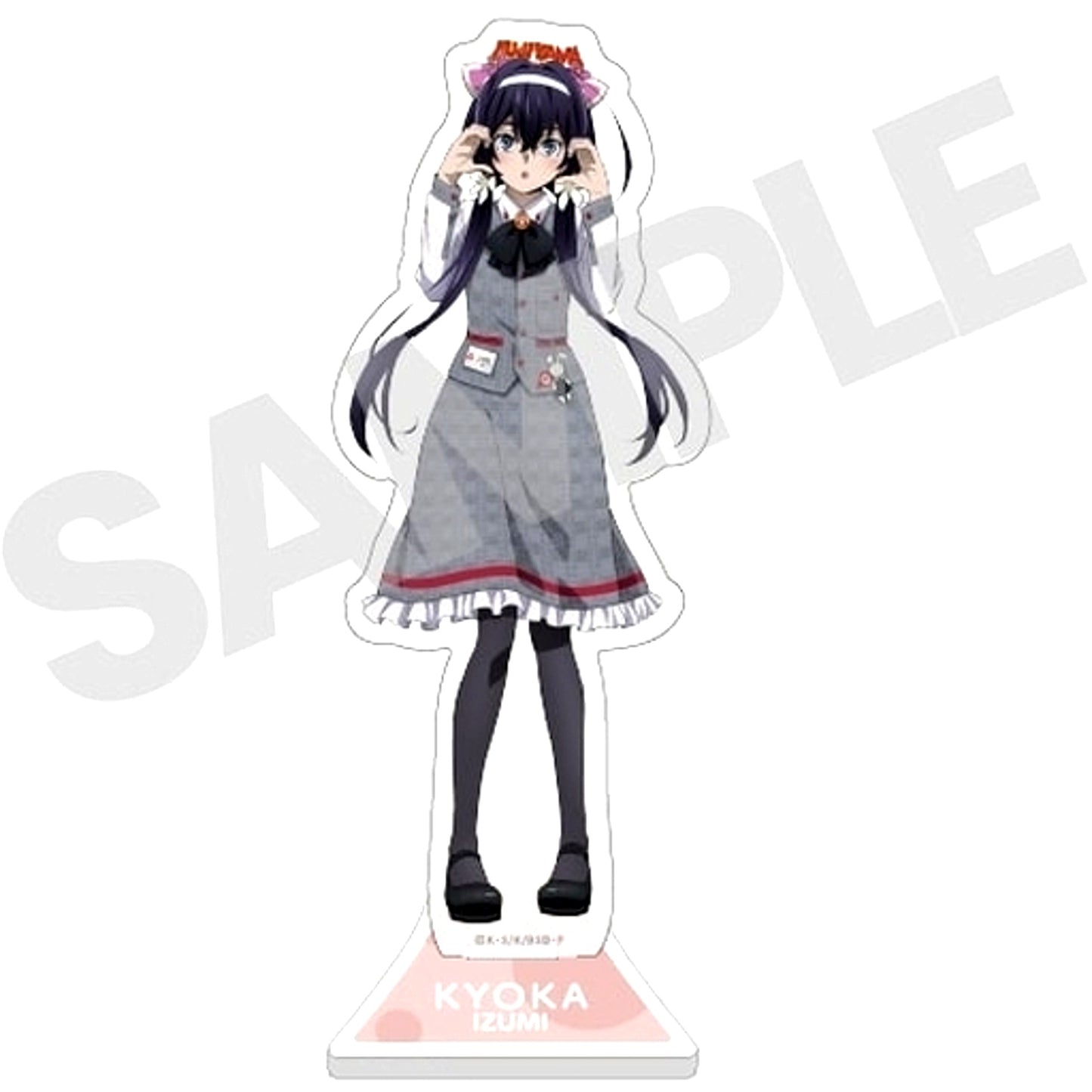 Kyoka Izumi Bungo Stray Dogs Illustration Acrylic Stand in Fuji-Q Highland [USED]
