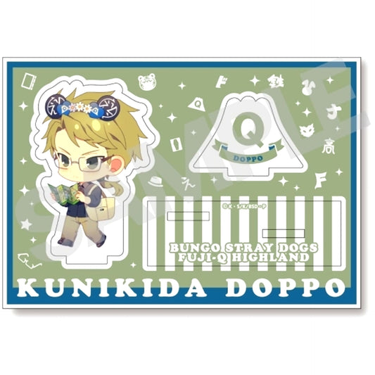 Doppo Kunikida Bungo Stray Dogs Chibi Character Acrylic Stand in Fuji-Q Highland [USED]