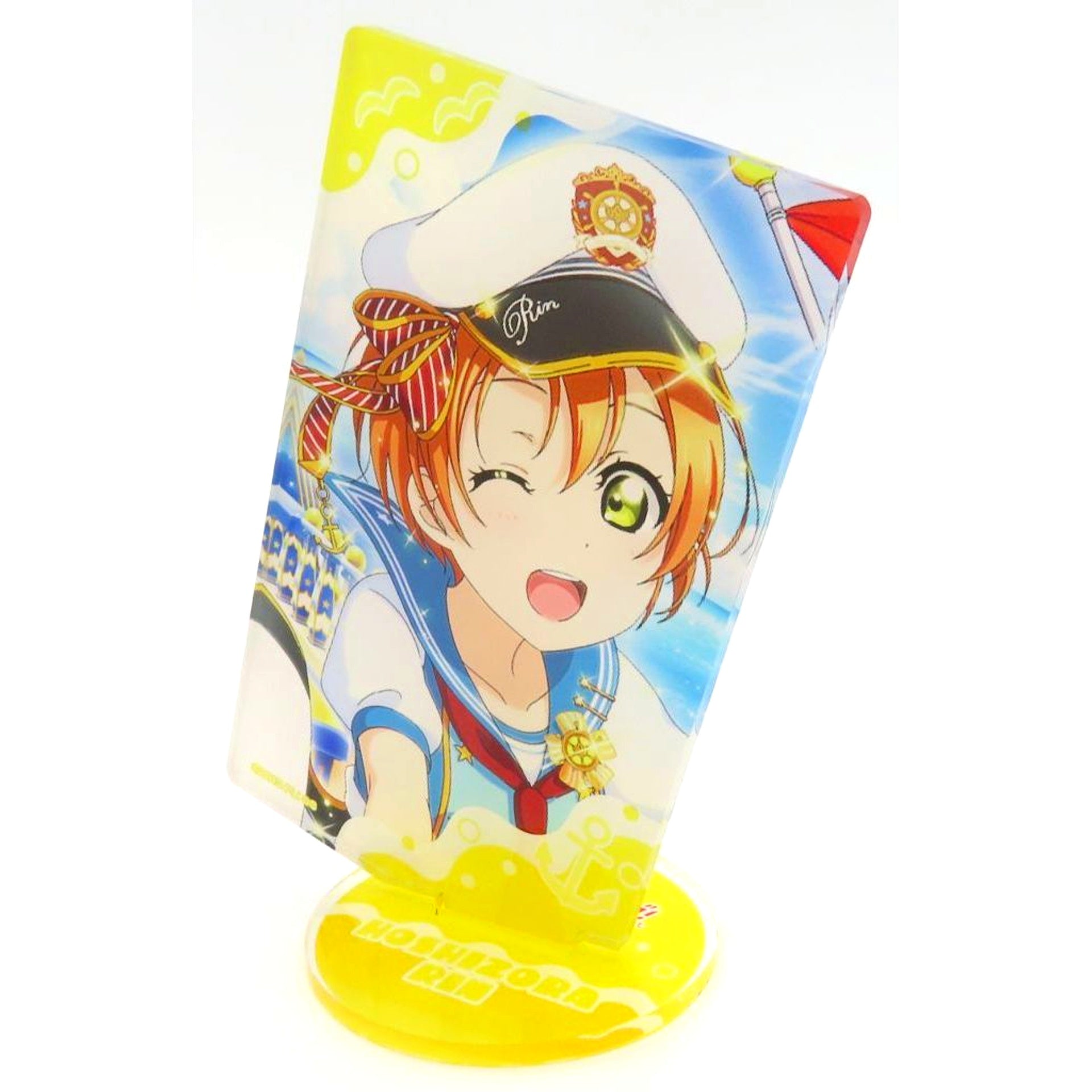 Rin Hoshizora Muse Love Live! Character Pop Festival Vol.4 Card Style Acrylic Stand [USED]