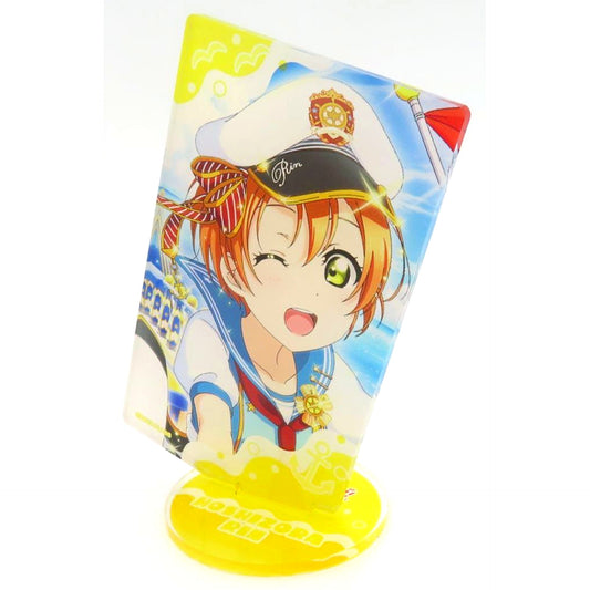 Rin Hoshizora Muse Love Live! Character Pop Festival Vol.4 Card Style Acrylic Stand [USED]