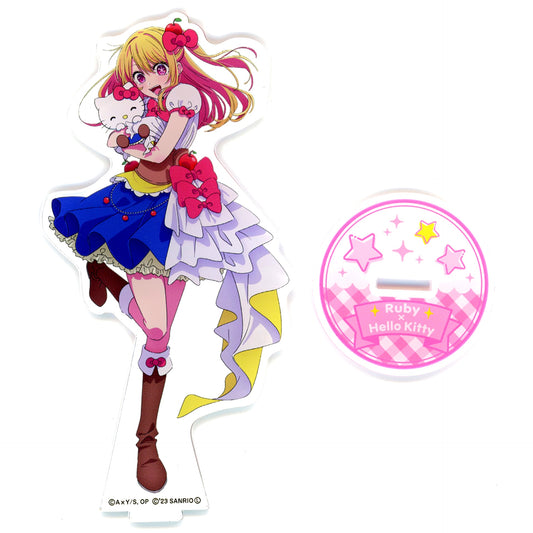 Ruby Hoshino x Hello Kitty Prize B-3 Oshi no Ko x Sanrio Characters Online Kuji Acrylic Stand Figure Kujibikido [USED]