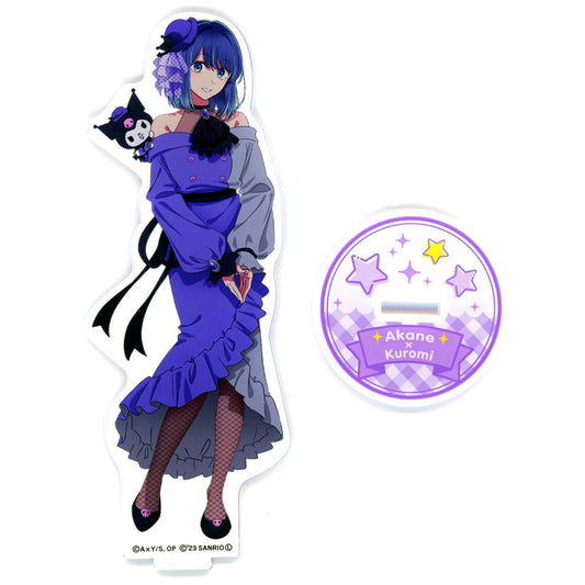 Akane Kurokawa x Kuromi Oshi No Ko X Sanrio Characters Kujibikido Online Kuji Acrylic Stand B-6 [USED]