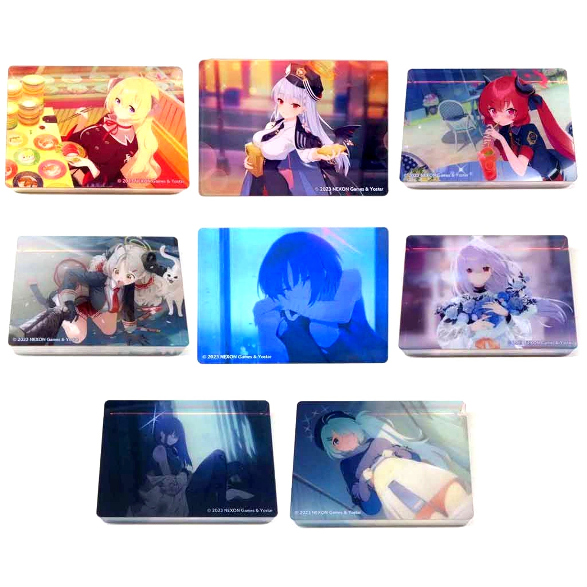 Set of 8 Blue Archive Mini Noble Art Collection Vol.1 [USED]