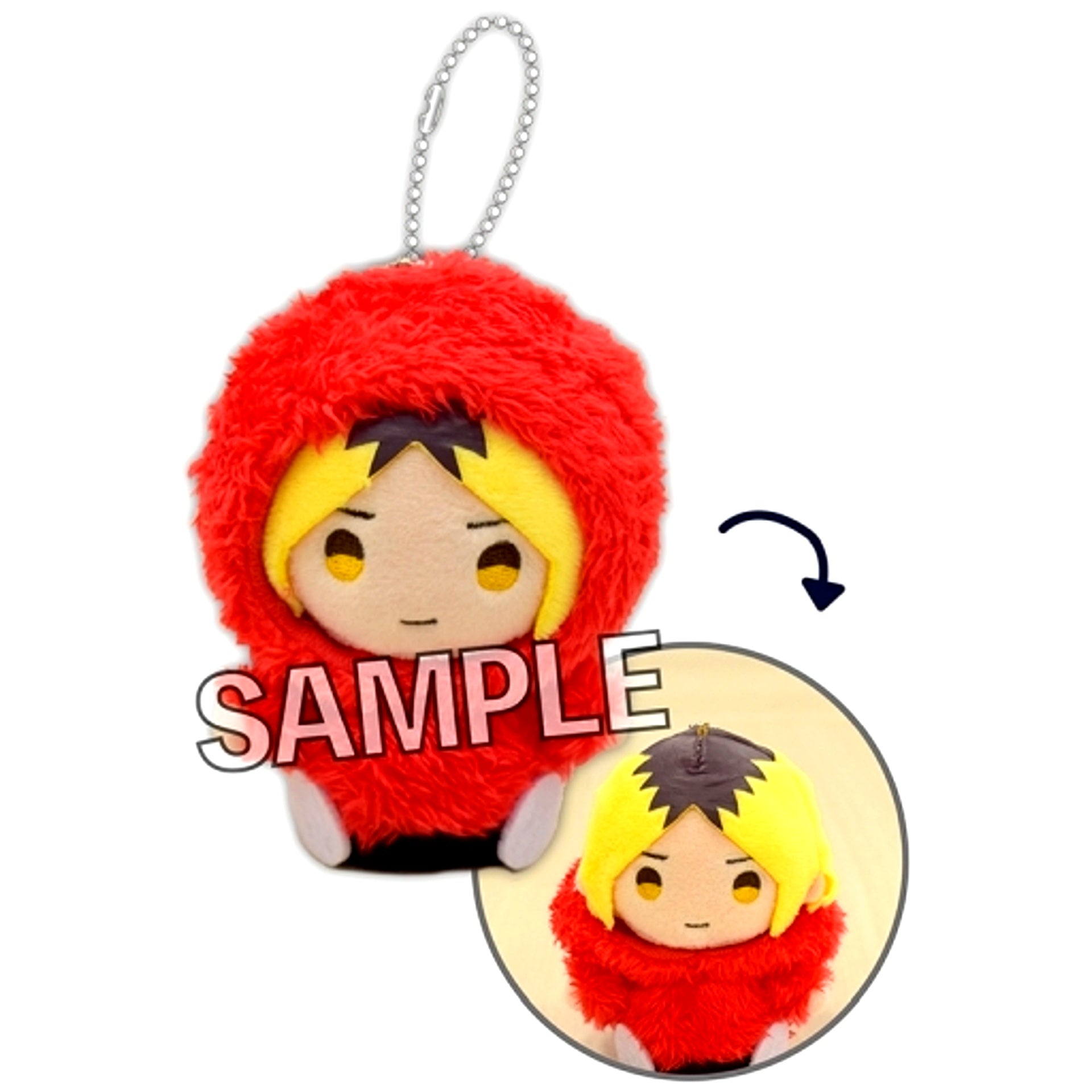 Kenma Kozume Haikyu!! Finger Mascot Series Winter Ver. [USED]